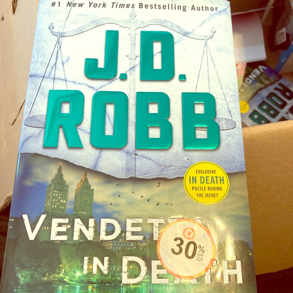 Vendetta in death hardcover by JD Robb